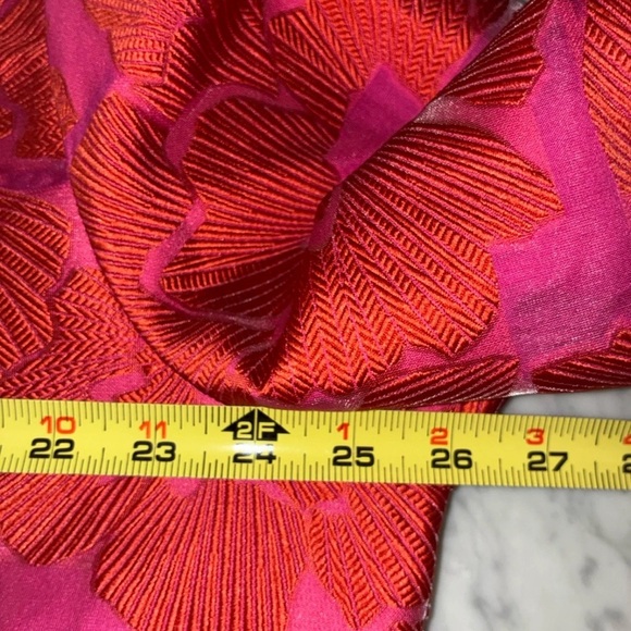 Tuckernuck Red and Pink Patterned Fabric - Picture 8 of 11